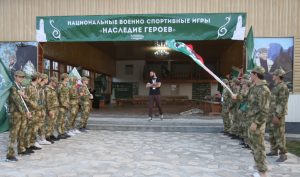 В ЧР завершились национальные военно-спортивные игры «Наследие героев»